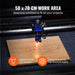 SIHAO 80W CO2 Laser Engrave | Cutter (28" x 20") | FDA Approved | Ruida Controller with Manual Focus - SIHAOTEC Laser