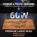 SIHAO Red 60W CO2 Laser Engraver | Cutter (28"x20") | Ruida Controller | with Manual Focus - SIHAOTEC Laser