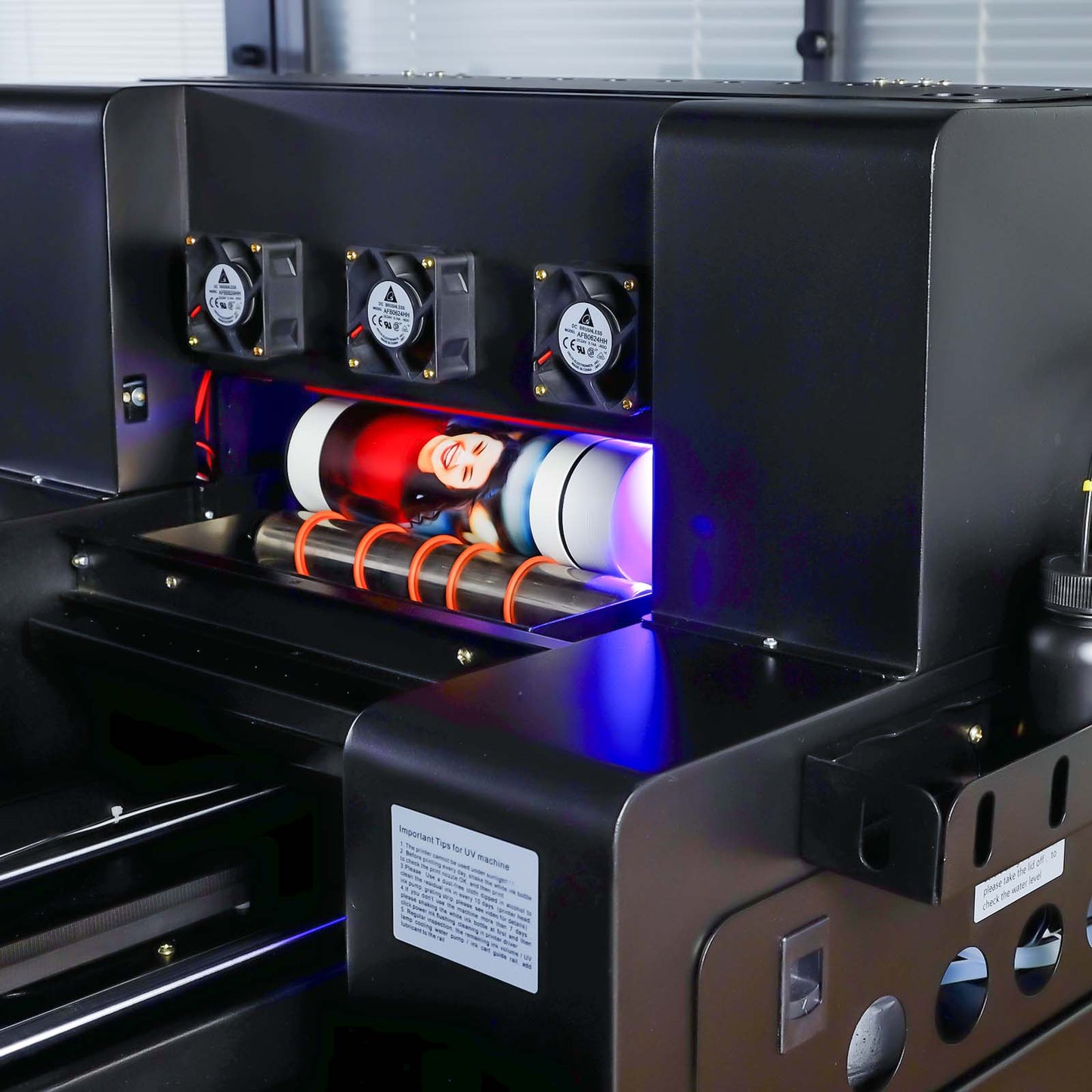 A3 L805 UV Flatbed Printer Varnish effect 6 Colors