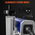 SIHAO Laser Marking Machine 20/30/50/100W Fiber Laser Engraving Machine Metal Stainless Steel Cutting Gold Silver Ring Laser Engraver