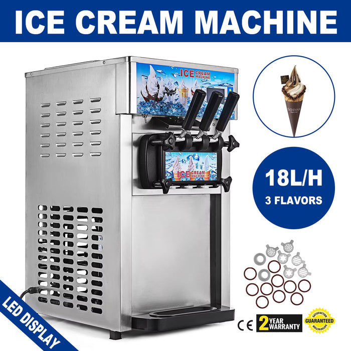 Commercial Soft Serve Ice Cream Machine