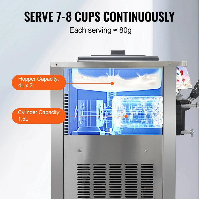 Soft Serve Ice Cream Machine
