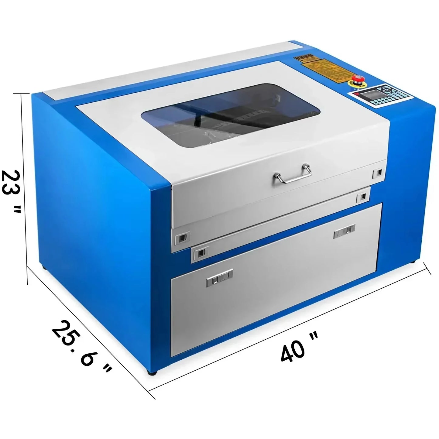 SIHAO 50W CO2 Laser Engraver & Cutter with Ruida DSP/USB Port - High-Speed Engraving for Acrylic/Wood/Leather