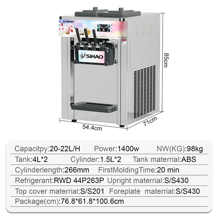 Soft Serve Ice Cream Machine