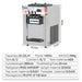 Soft Serve Ice Cream Machine