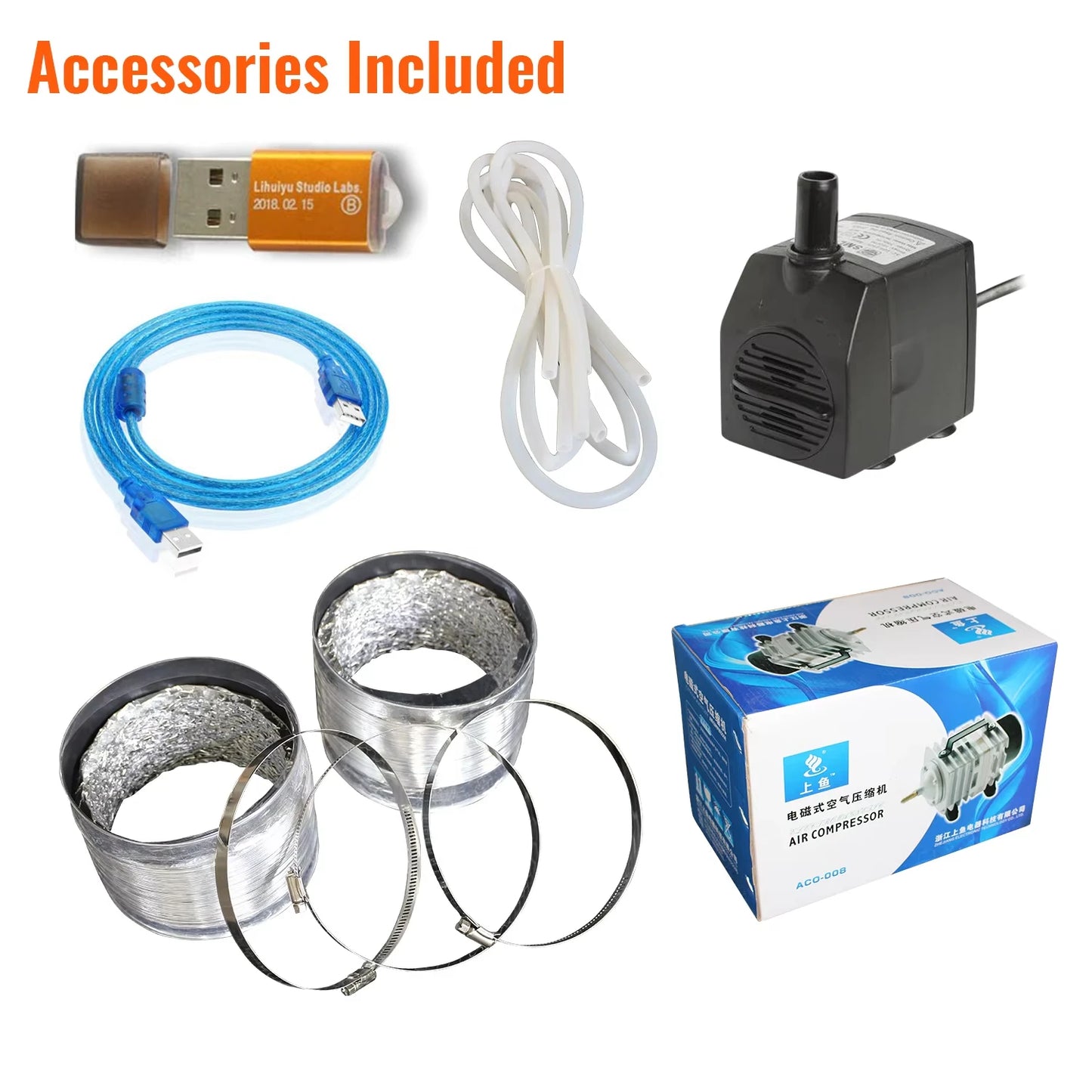 SIHAO 50W-100W CO2 Laser Engraver - Dual-Laser System for Wood/Leather/Acrylic Engraving & Cutting With Accessories Kit