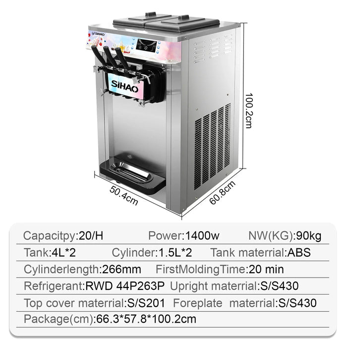 Soft Serve Ice Cream Machine