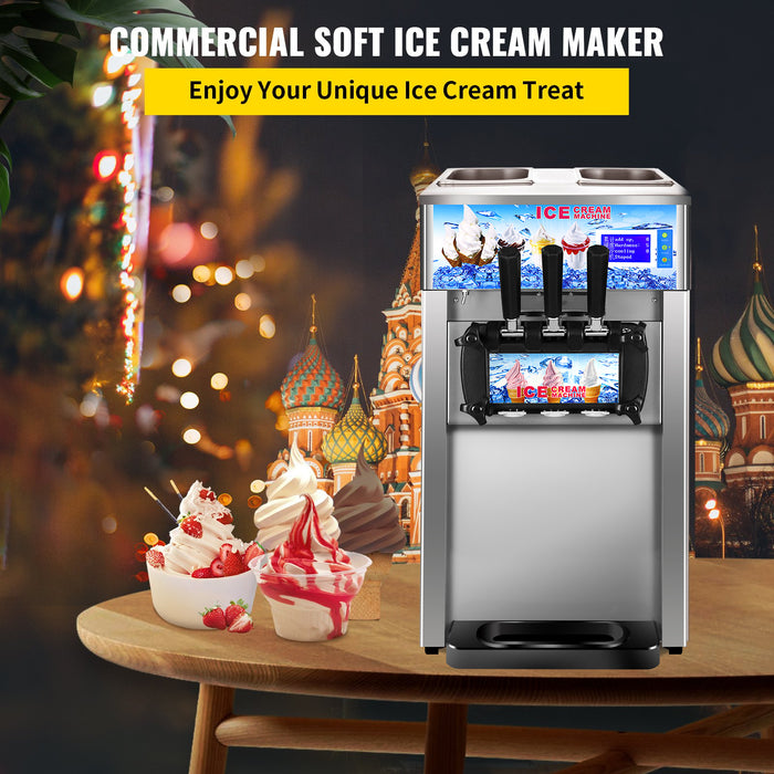 Commercial Soft Serve Ice Cream Machine