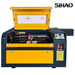 SIHAO 60W CO2 Laser Engraver | Cutter (24" x 16") | Ruida Controller | with Manual Focus - SIHAOTEC Laser